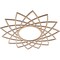 Ekena Millwork Eleanor Wood Fretwork Pierced Ceiling Medallion, Alder, 20"OD x 7 3/4"ID x 3/8"T CMWP20X20X0375EAAL - alternate 3